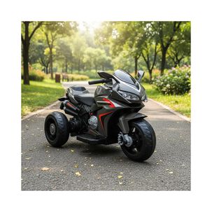 Trimoto Bigtrail Ni&ntilde;os Infantil 6v A Bater&iacute;a Gris