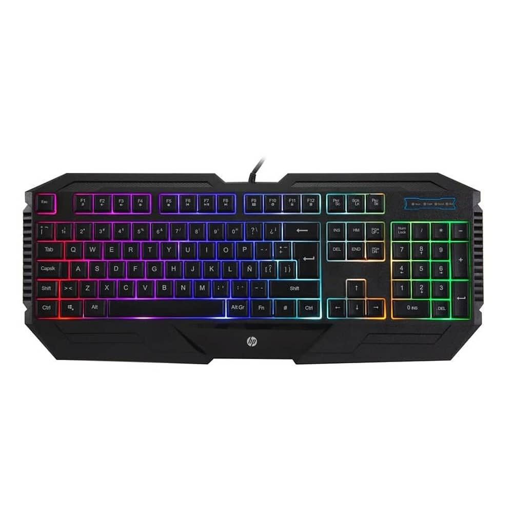 Teclado Gamer Hp K110 Rgb Para Pc/ Ps5/ Ps4/ Xbox/ N. Switch image number 1.0