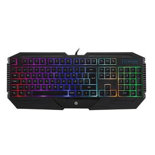 Teclado Gamer Hp K110 Rgb Para Pc/ Ps5/ Ps4/ Xbox/ N. Switch