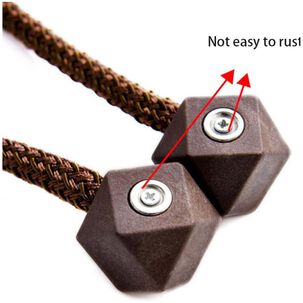 Pack De 02 Sujetadores - Abrazaderas Magneticas Para Cortinas Crema