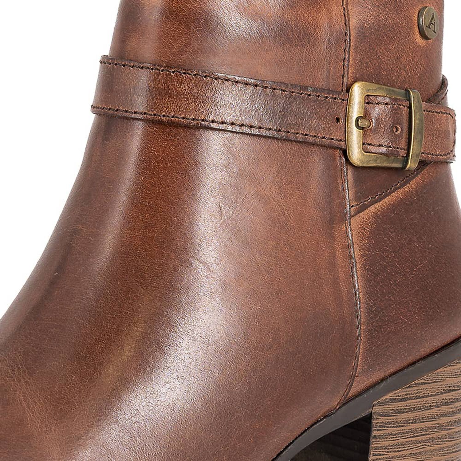 Botin De Cuero Francy Caf&eacute; Alquimia image number 4.0