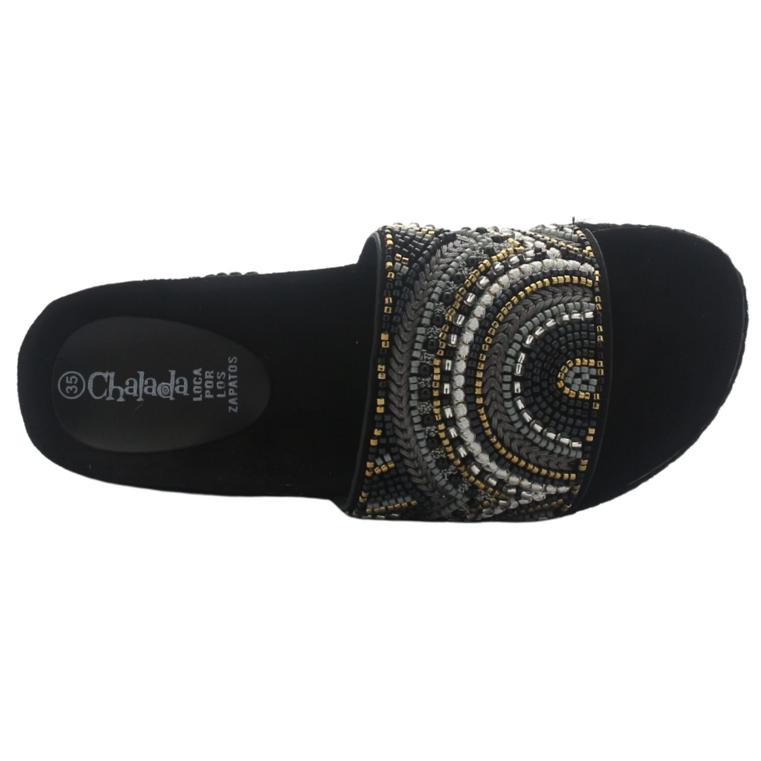 Sandalia Mujer Casual Negro Chalada Stork-11 image number 4.0