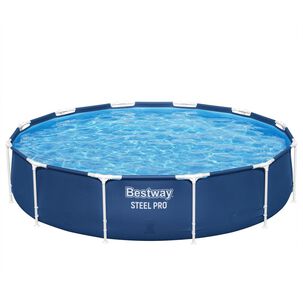Piscina Sobre Superficie Redonda Bestway Steel Pro Max De 3,66 M X 76 Cm