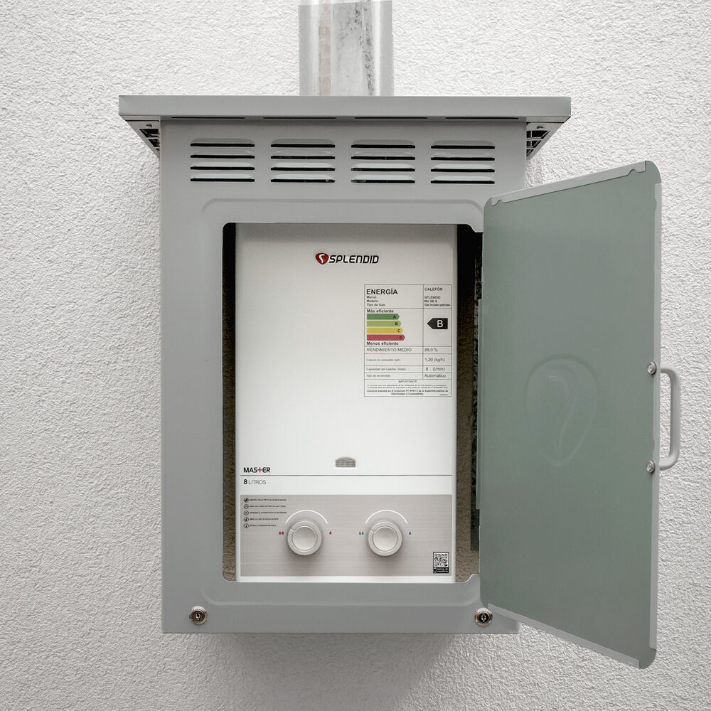 Pack Calefont 6l Tiro Natural Gas Licuado + Gabinete image number 4.0