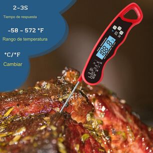 Term&oacute;metro Digital Plegable Cocina Carnes L&iacute;quidos Preciso