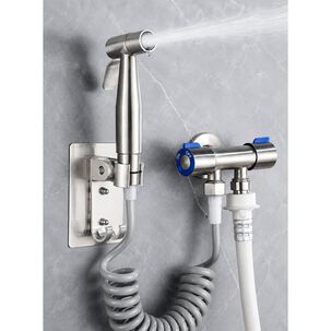 Ducha Bidet Para Wc Con Manguera Set Ba&ntilde;o Bathland