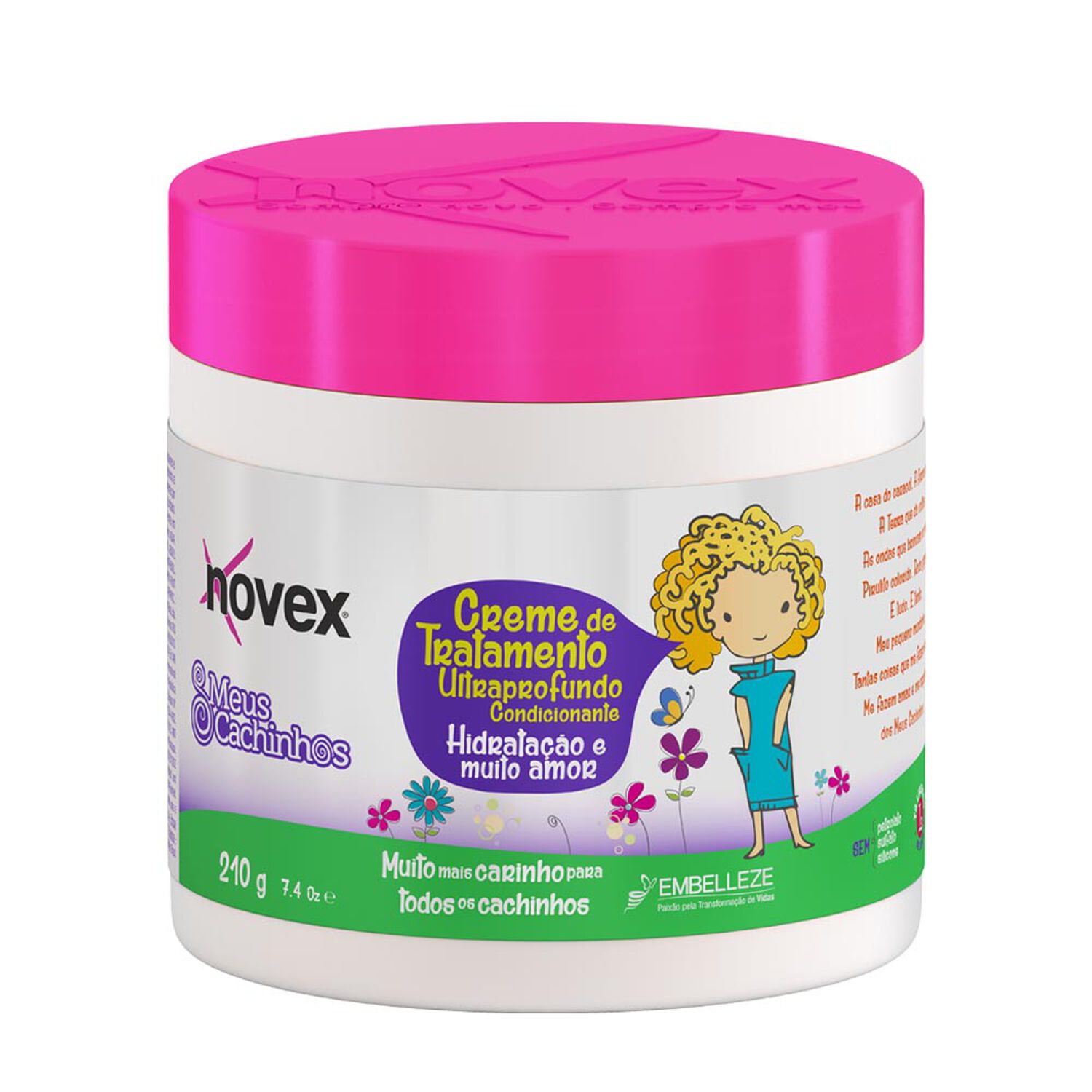 Crema Tratamiento Meus Cachinos 210g Novex- image number 0.0
