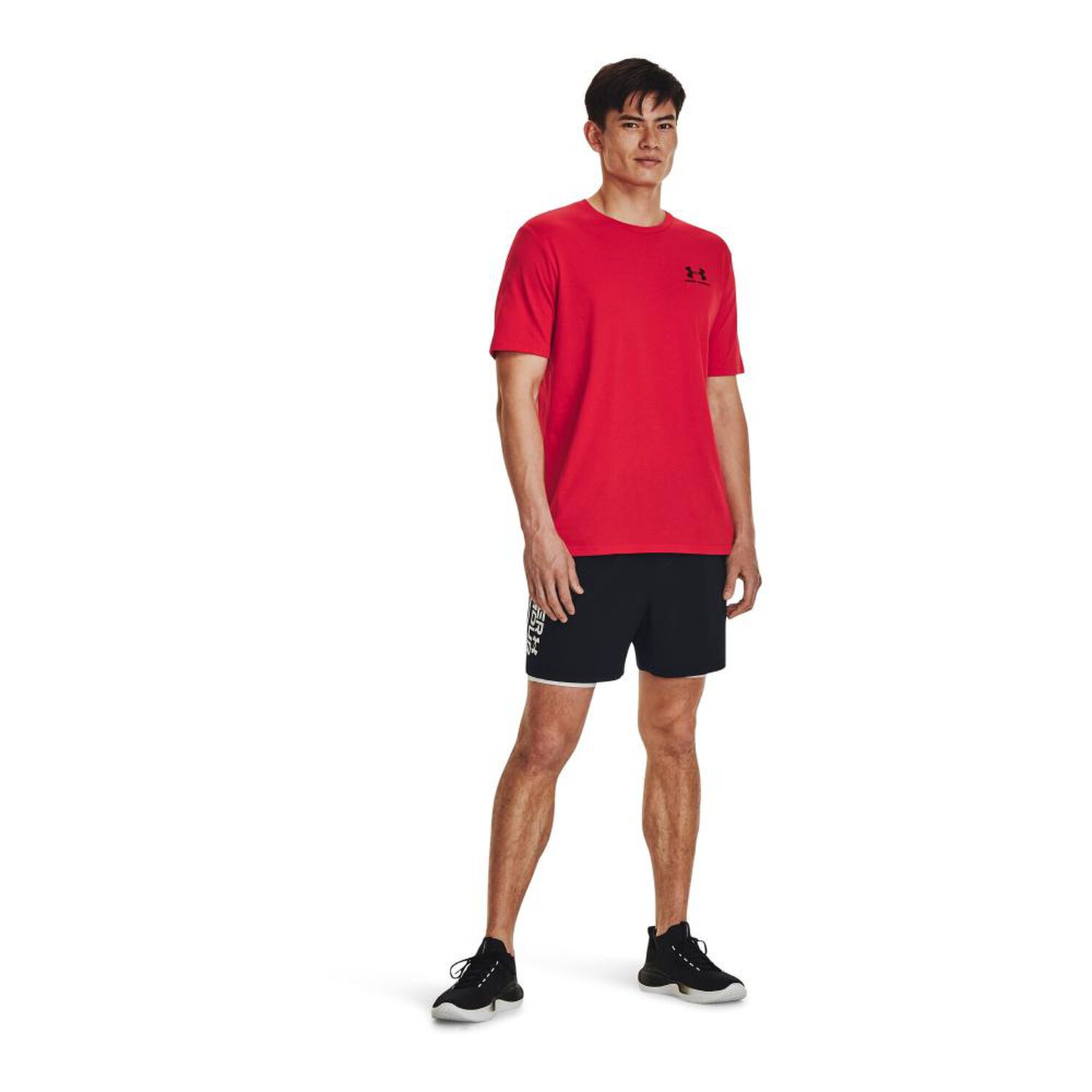 Polera Deportiva Manga Corta Hombre Boxed Sportstyle Under Armour image number 2.0