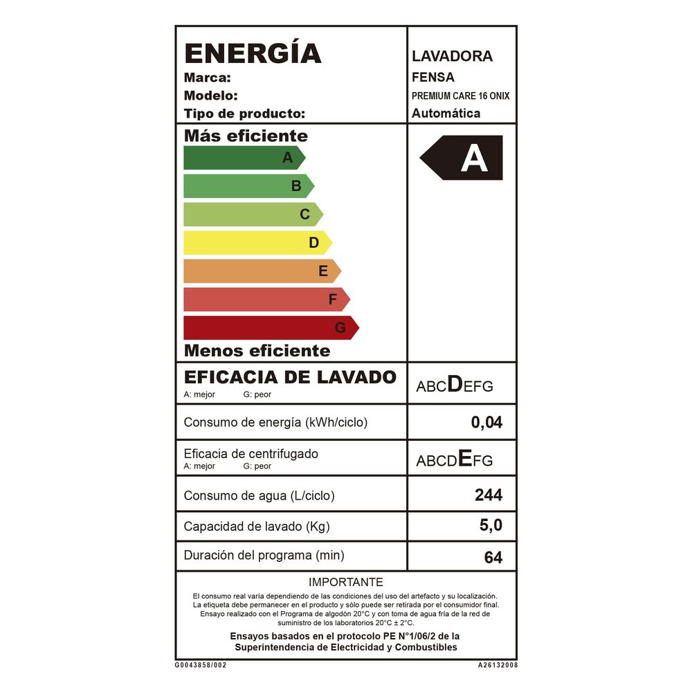 Lavadora Autom&aacute;tica 16kg Carga Superior Premium Care 16 Onix image number 16.0