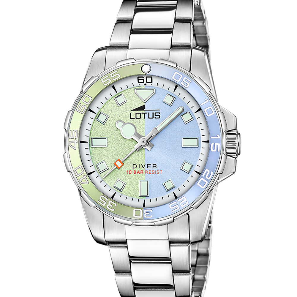 Reloj 18936/2 Lotus Verde Mujer Trendy image number 0.0