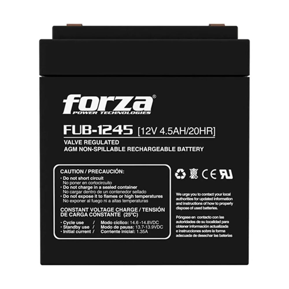 Batería Forza Fub Para Ups De 4.5a Recargable 12v image number 2.0