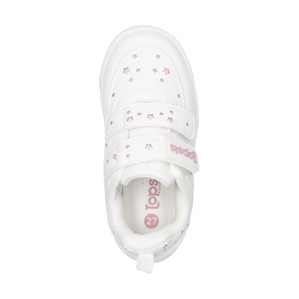 Zapatilla Infantil Niña Topsis White image number 4.0