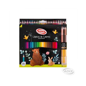 Pack X 6 Juegos De L&aacute;pices De Colores 30 Tonos Cl&aacute;sicos Y Bicolor