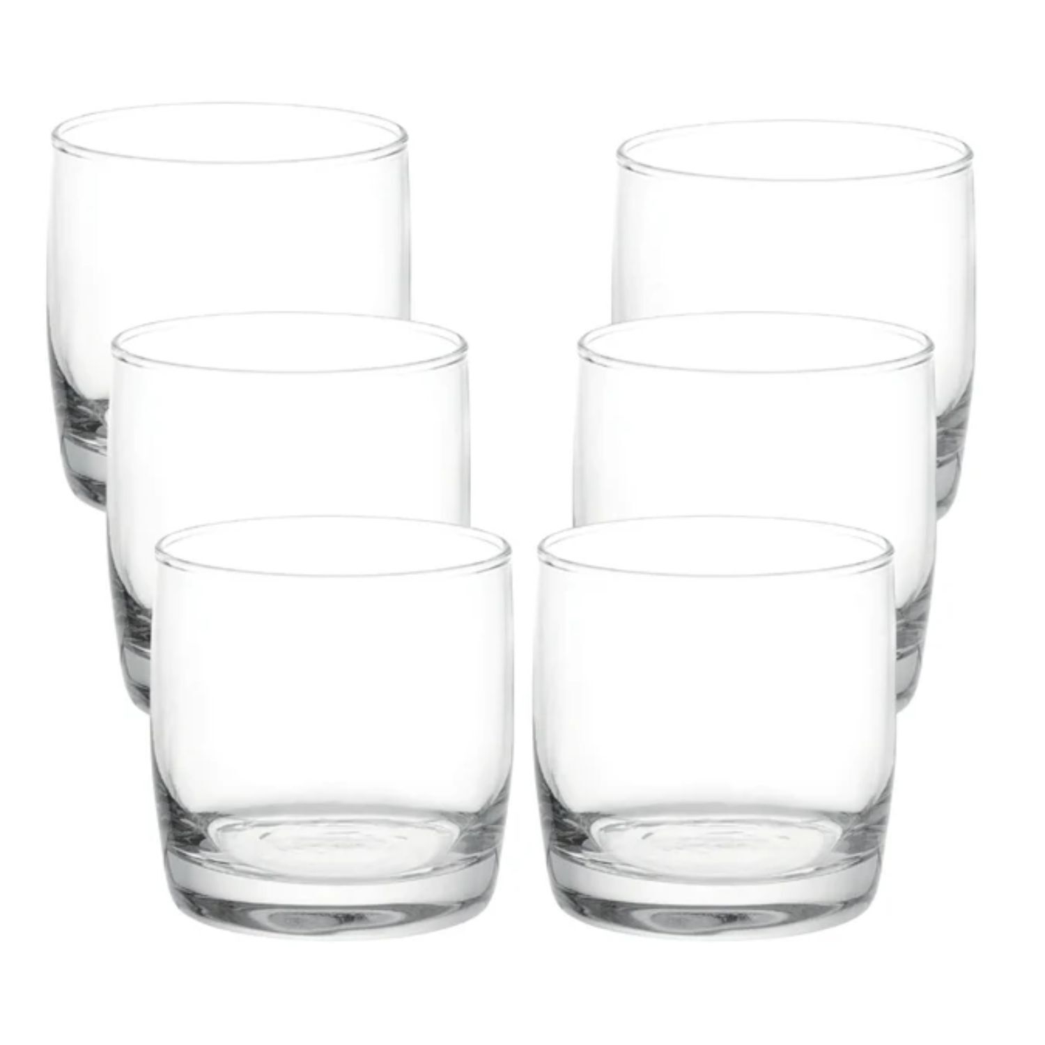 Set 6 Vasos Bajos Modelo Monterrey Transparente De 296ml image number 2.0