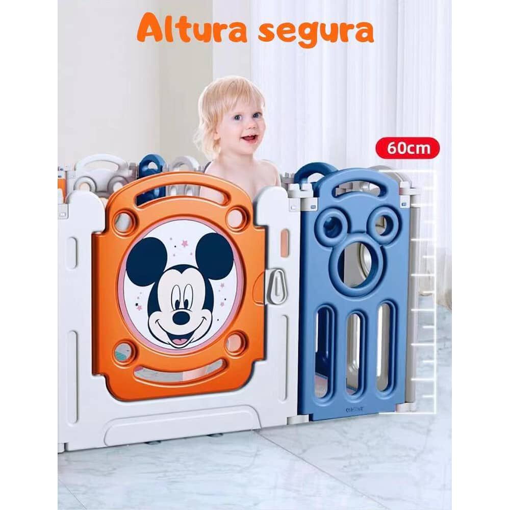 Corral 1.5*1.8m Naranjo Con Alfombra Lubabycas image number 5.0