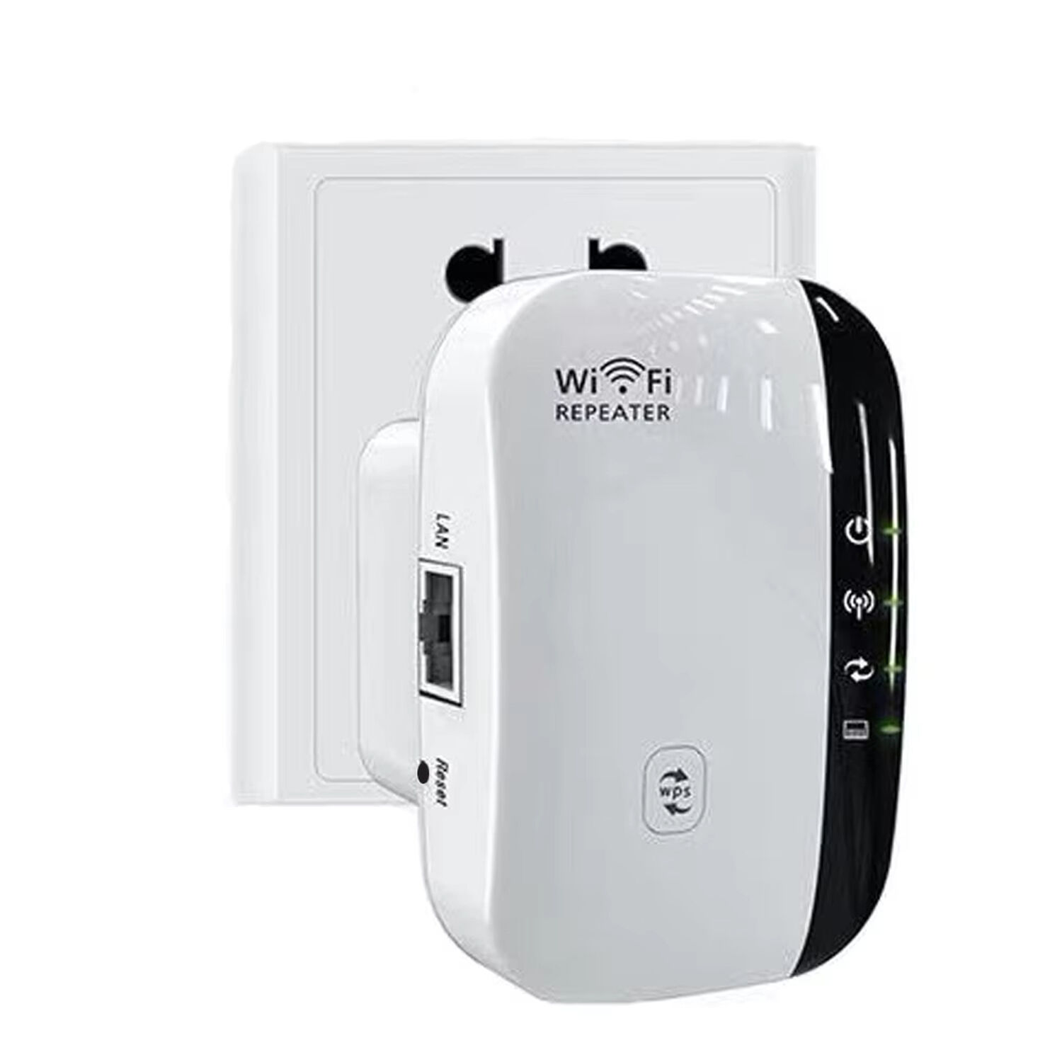 Mini Repetidor Amplificador Wifi Inal&aacute;mbrico 300mbps image number 1.0