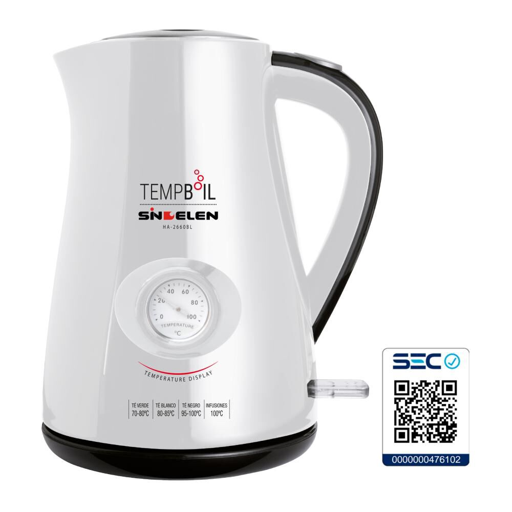 Hervidor Sindelen Ha-2660bl / 1,7 Litros / 2000 Watts image number 5.0