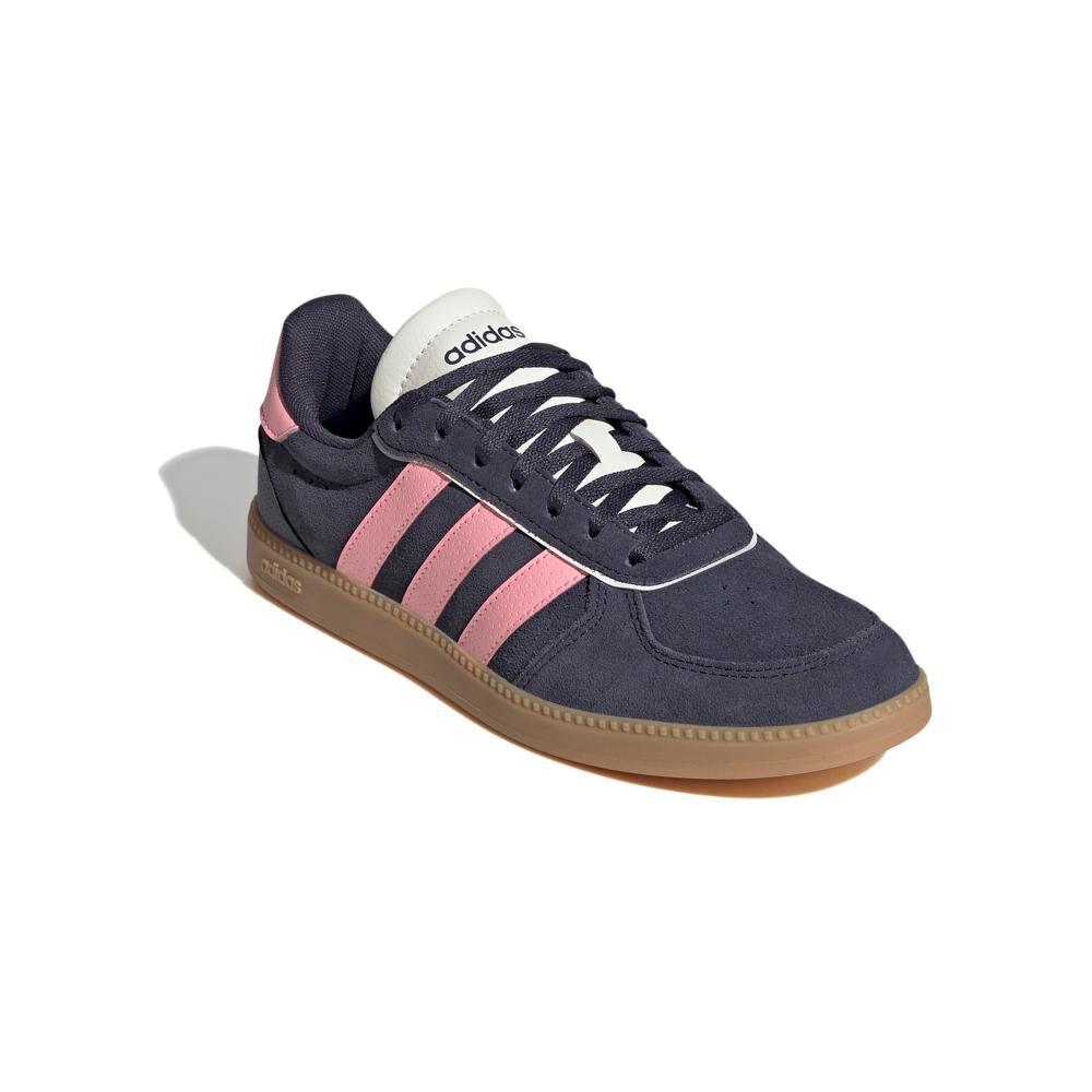 Zapatilla Urbana Mujer Adidas Breaknet Sleek Azul image number 16.0