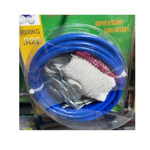 Cable De Remolque Auto Piola Acero 2000kgs 6mm X 4m