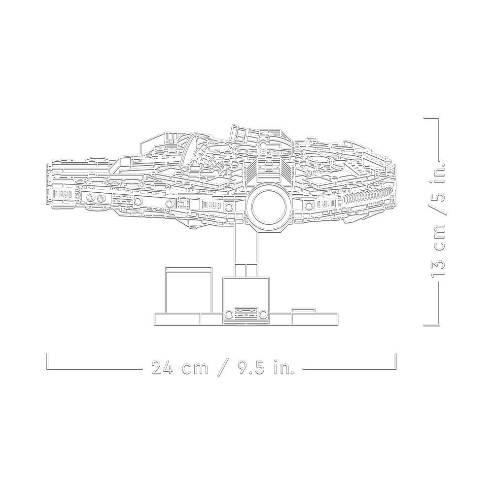 Lego Star Wars - Halc&oacute;n Milenario (25 A&ntilde;os) - 75375 image number 5.0