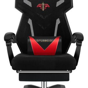 Silla Gamer Reclinable Con Reposapiés Moderna Ergonómica