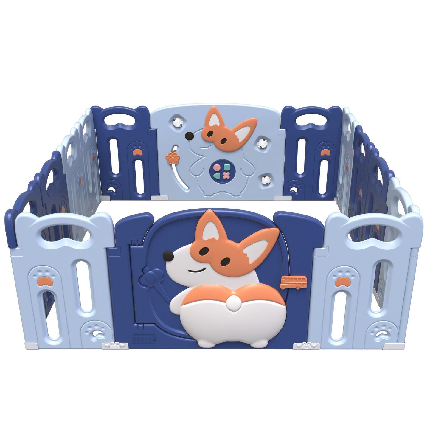 Corral Did&aacute;ctico De Juegos Corgi Azul image number 1.0