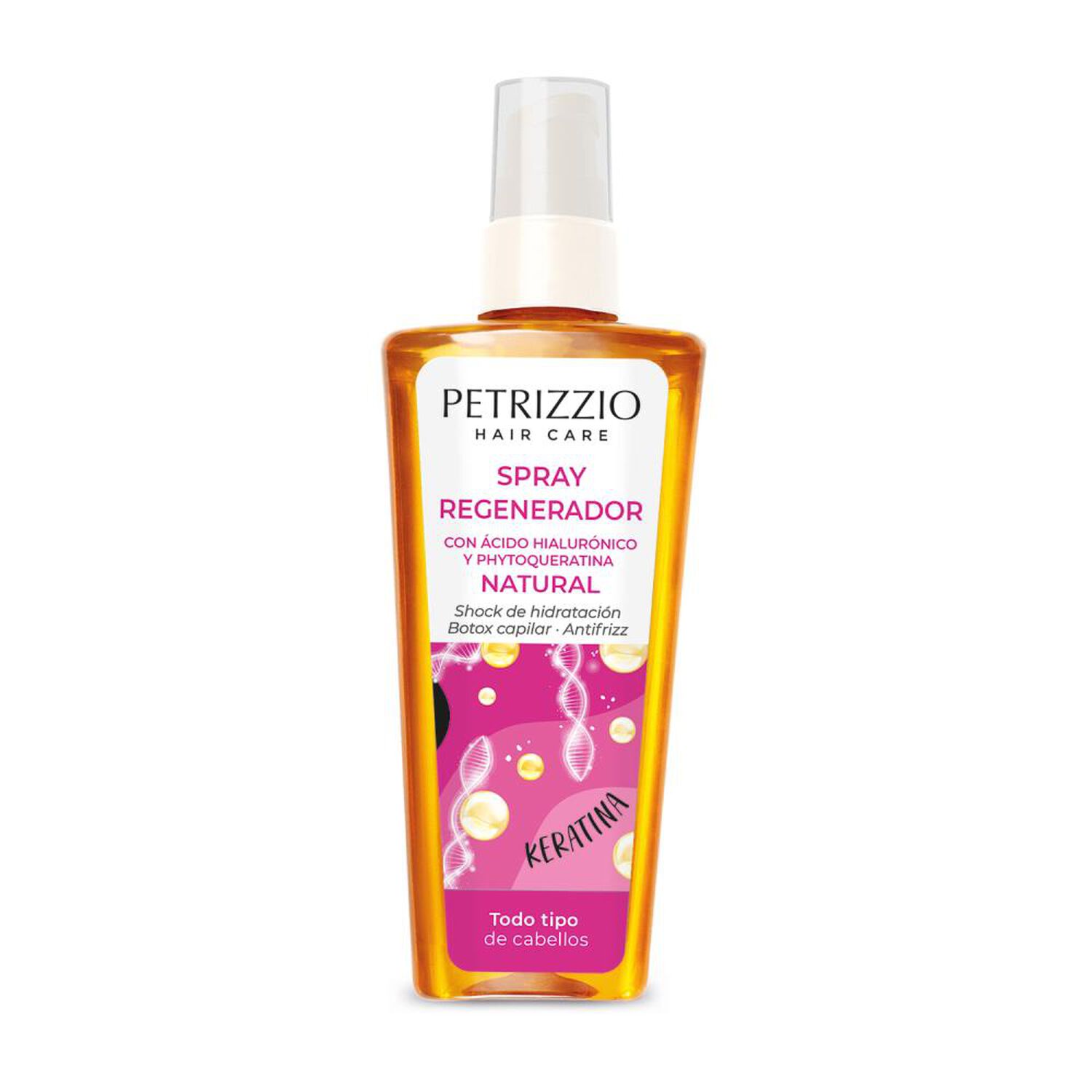 Mascarilla Spray Capilar Petrizzio Regenerador Con Keratina 100 Ml image number 0.0
