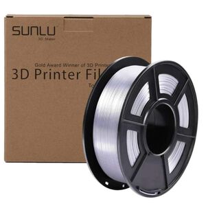 Filamento Pla Seda Plata 1kg Sunlu