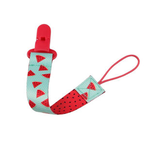 Porta Chupete De Cinta Clips De Tela Para Bebe Afirma Tete