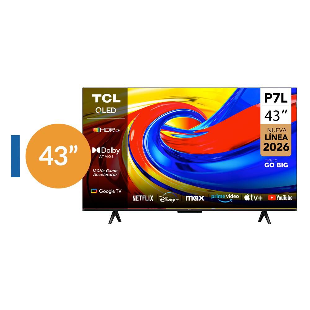 Qled 43" TCL P7L / Ultra HD 4K / Smart TV image number 0.0