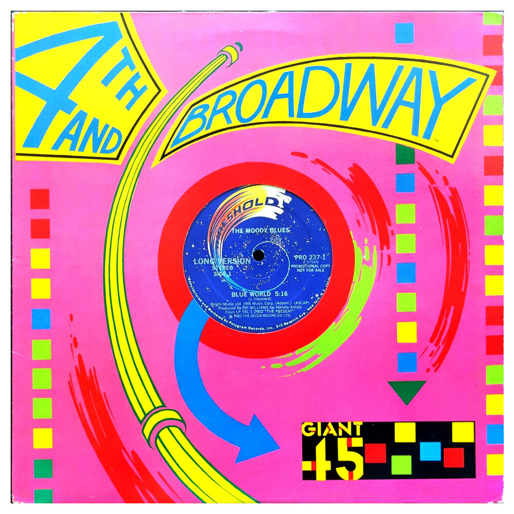 Moody Blues - Blue World | 12" Maxi Single Usado image number 0.0