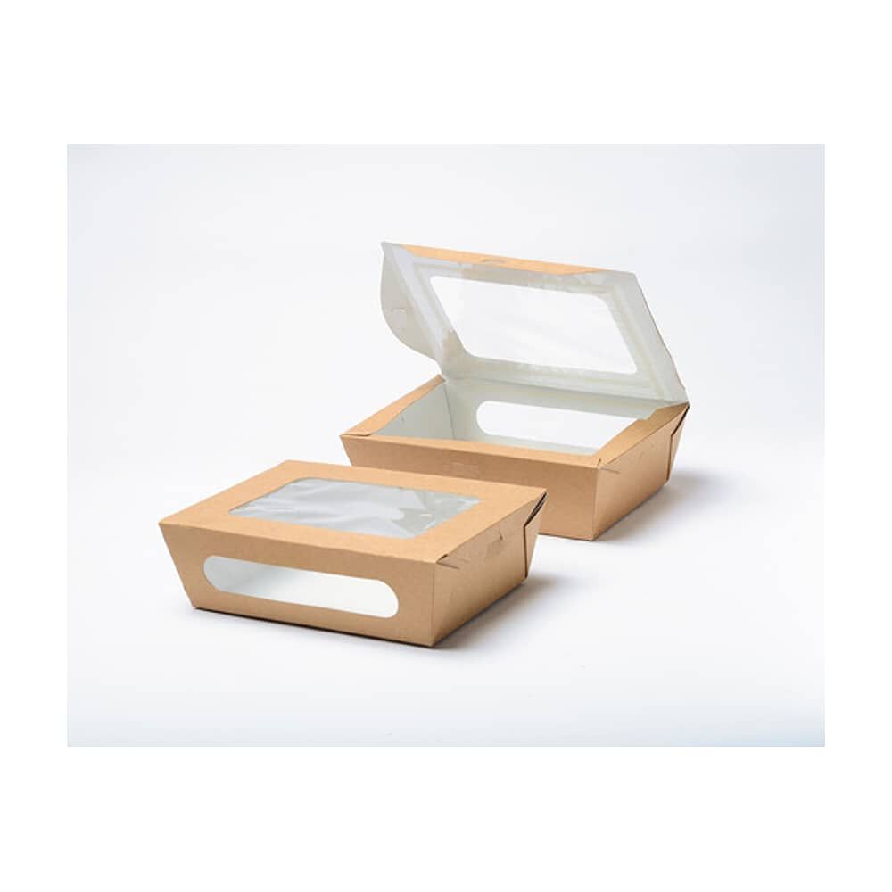 Bandeja Sushi Kraft Desechable Envase Pack 200 Un image number 0.0