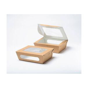 Bandeja Sushi Kraft Desechable Envase Pack 200 Un