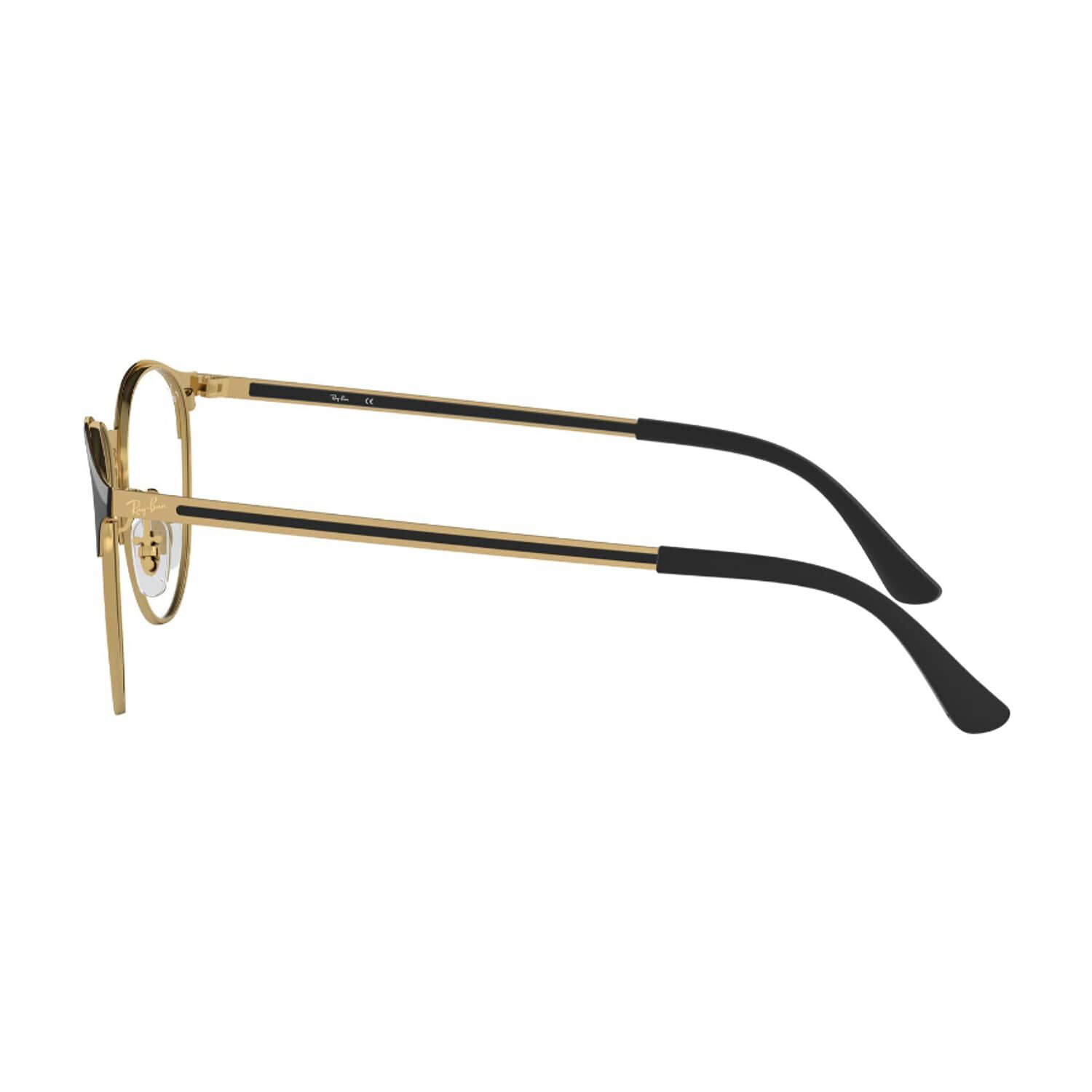 Lentes &Oacute;pticos Negro Sobre Dorado Ray-ban Optical image number 2.0