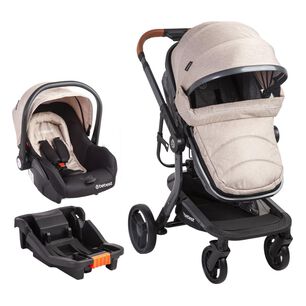 Coche Cuna Travel System Bebesit Taurus Beige