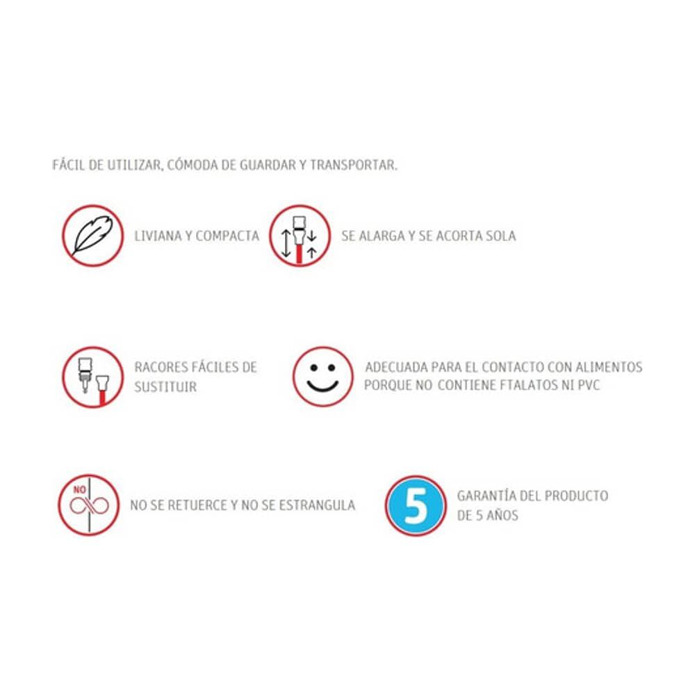 Manguera Jard&iacute;n Expandible Yoyo Go 1/2'' Rollo 20 Mts image number 6.0