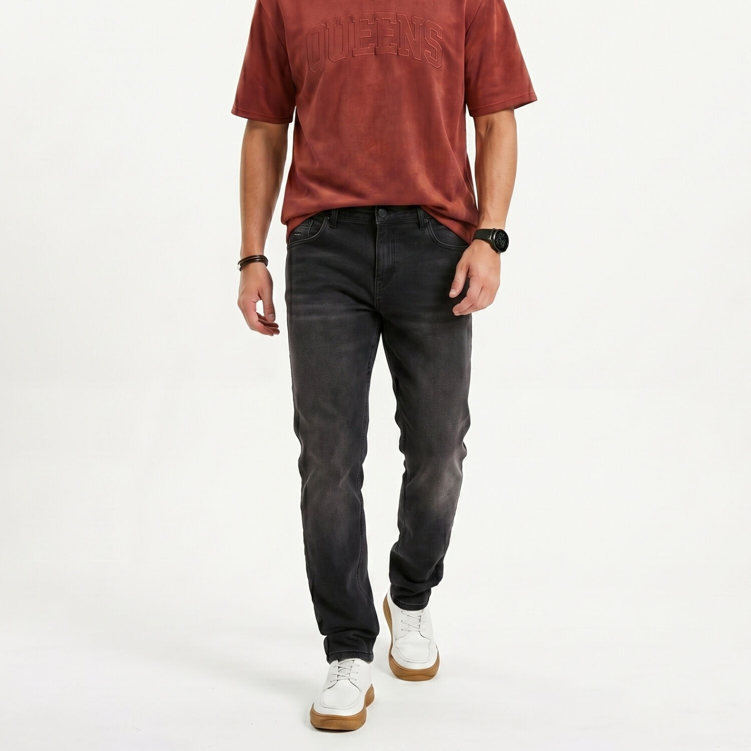 Pantalon Jeans Skinny Forro Interno Hombre image number 0.0