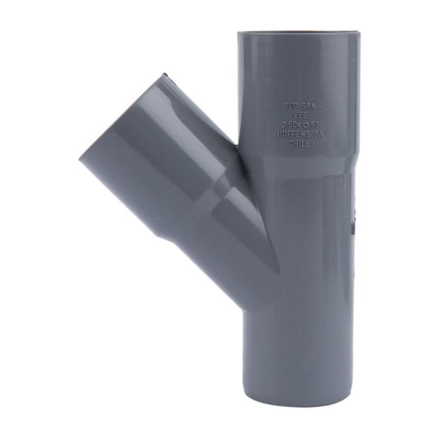 Vee Pvc Sanitario Gris 40 X 40mm - Pvc image number 0.0