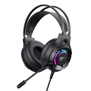 Aud&iacute;fonos Gamer Con Micr&oacute;fono 3.5 Mm H2049d Negro Havit