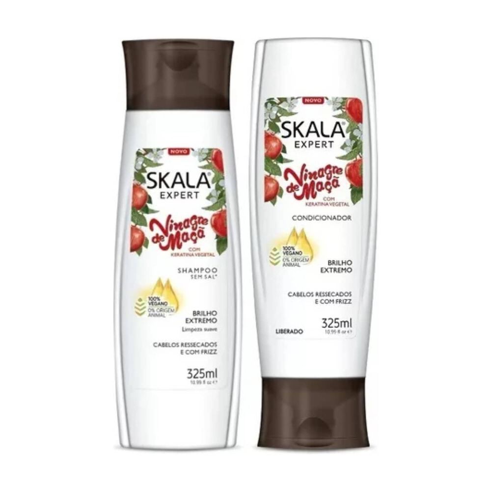 Kit Skala Shampoo Y Acondicionador Vinagre De Manzana 325 Ml image number 1.0