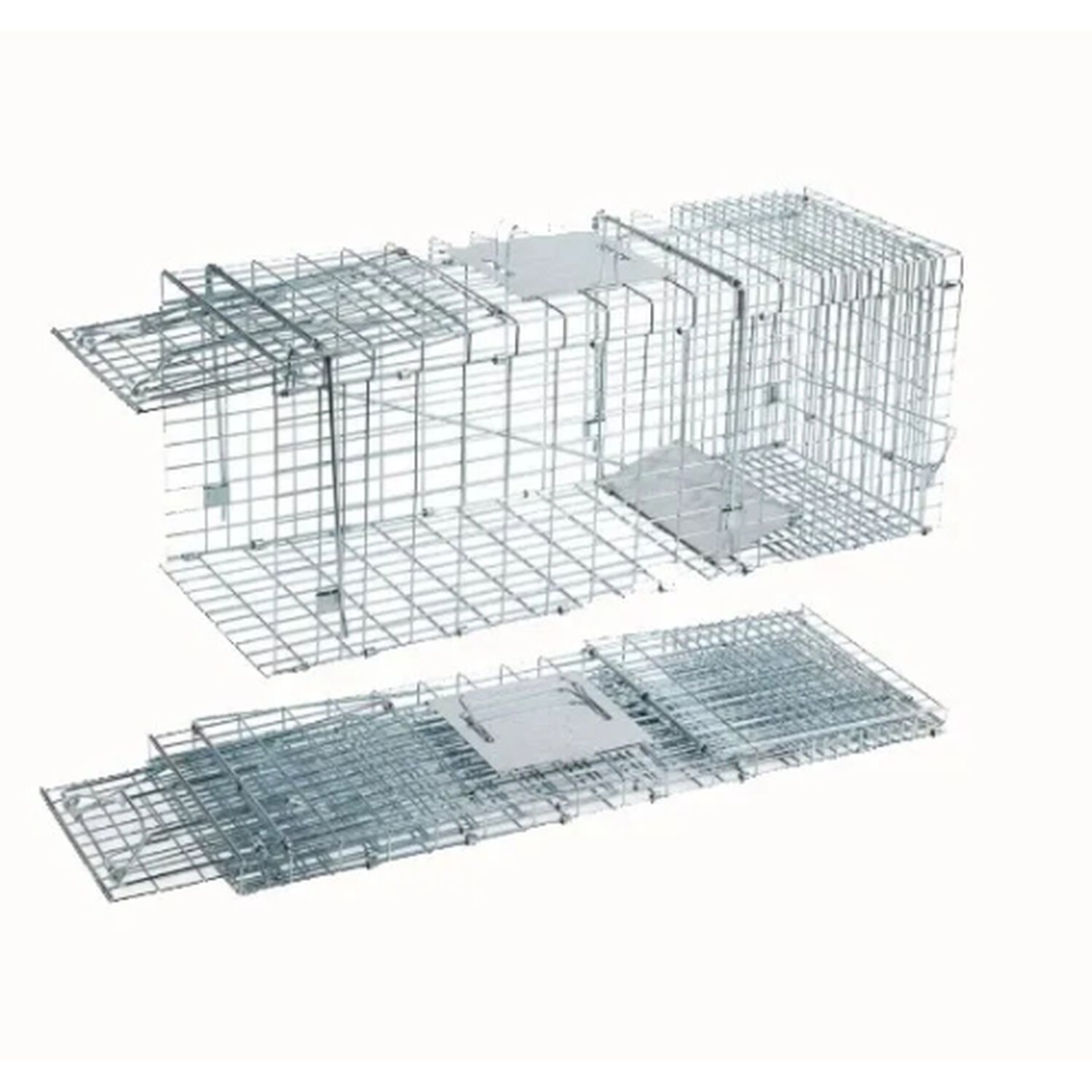 Jaula Plegable 94x34x37 Cm Ideal Para Mascotas Y Transporte image number 2.0