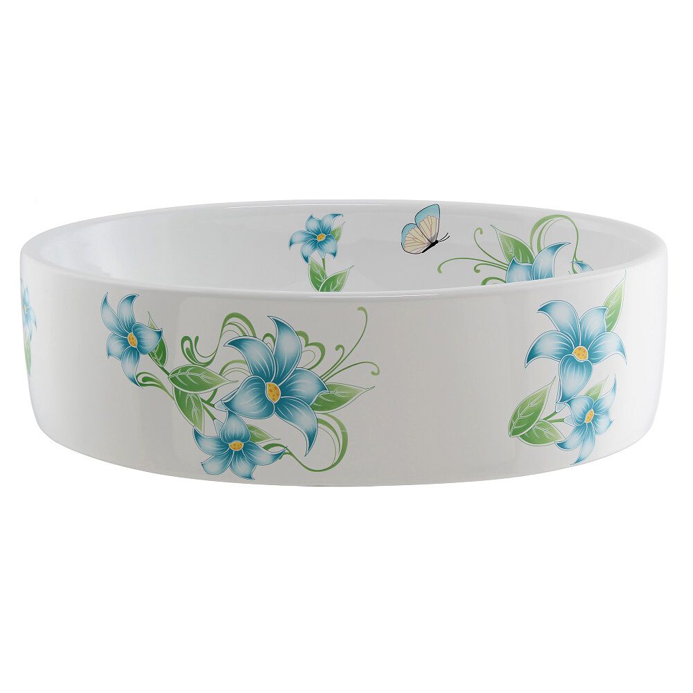 Lavamanos Sobreponer Domsa Slc851 Orquidea 50x36x14 Cm image number 0.0