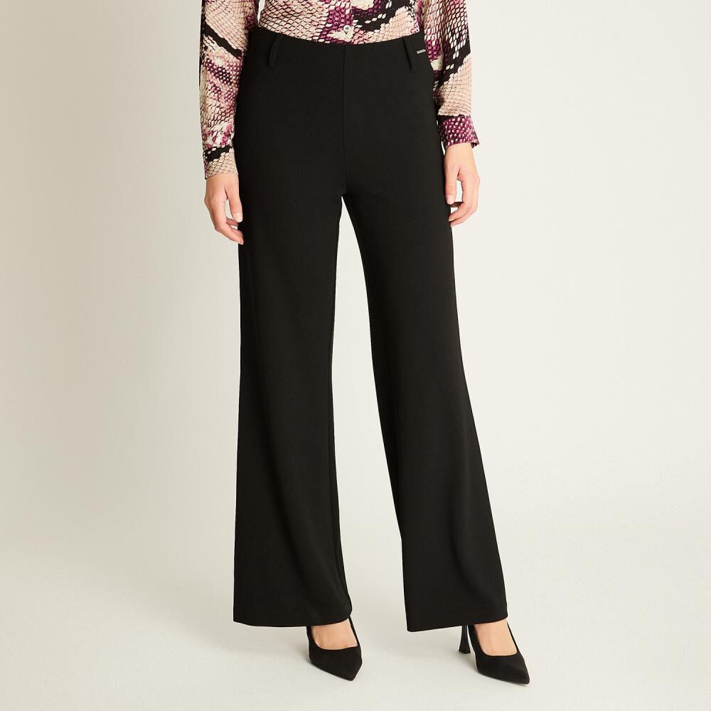Pantalón Tiro Alto Palazzo Mujer Lorenzo Di Pontti image number 0.0