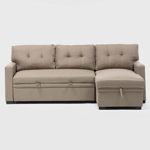 Sof&aacute; Seccional Cama 2 Cuerpos Lino Sidney Kmb1002