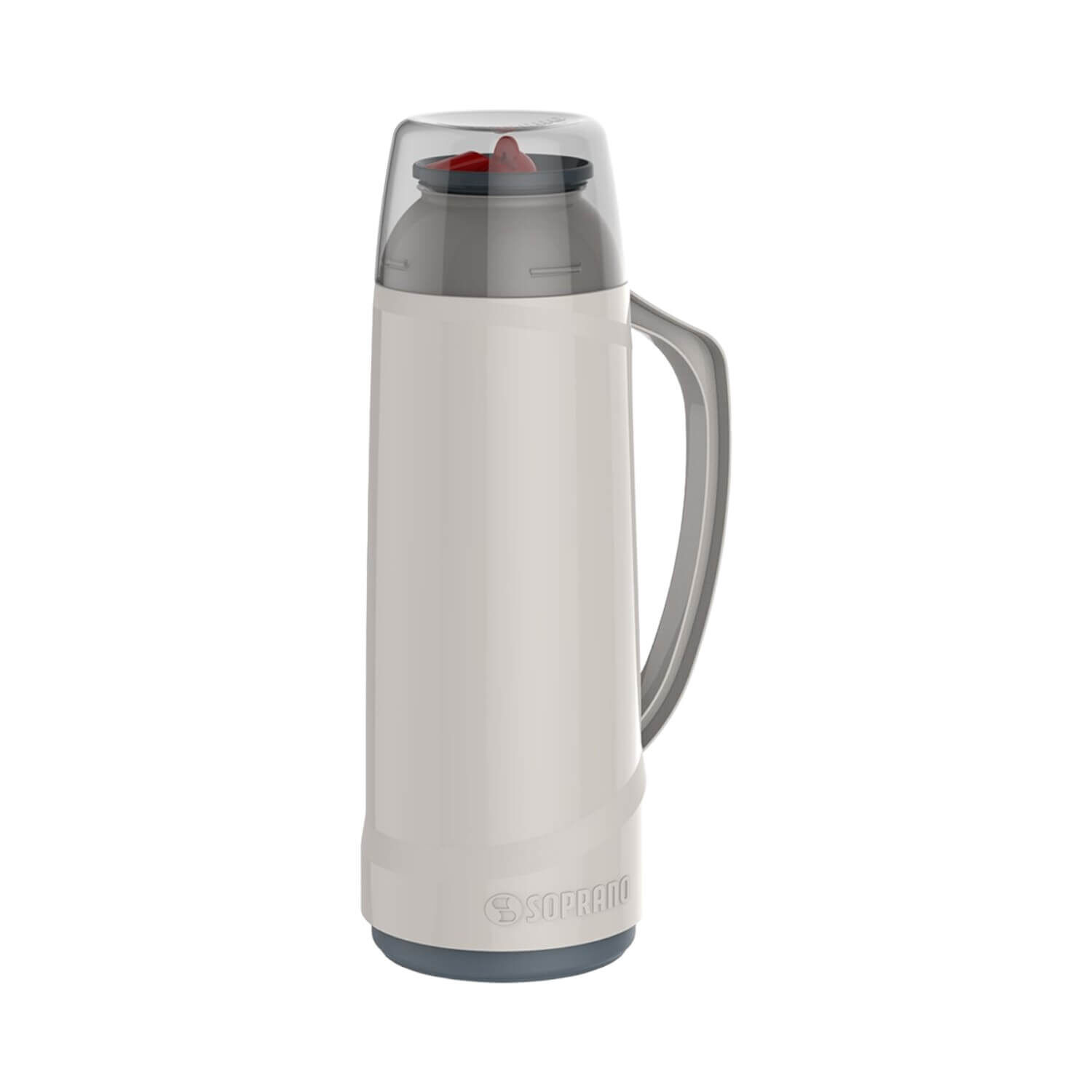 Termo Soprano Con Boquilla 1 Litro Gris image number 0.0