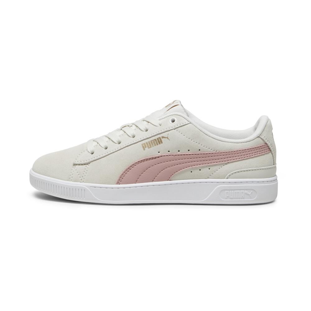 Zapatilla Urbana Mujer Puma Vikky Beige image number 0.0