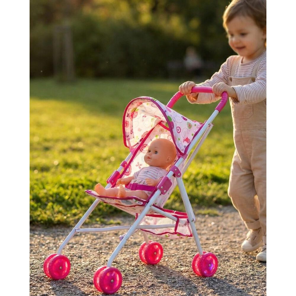 Juguete Coche Para Mu&ntilde;ecas Metalico Ni&ntilde;as Rosado Grande image number 3.0