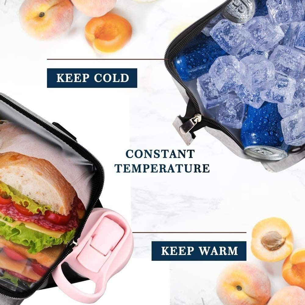 Lonchera Térmica Azul Gran Capacidad Aislante Y Resistente image number 1.0