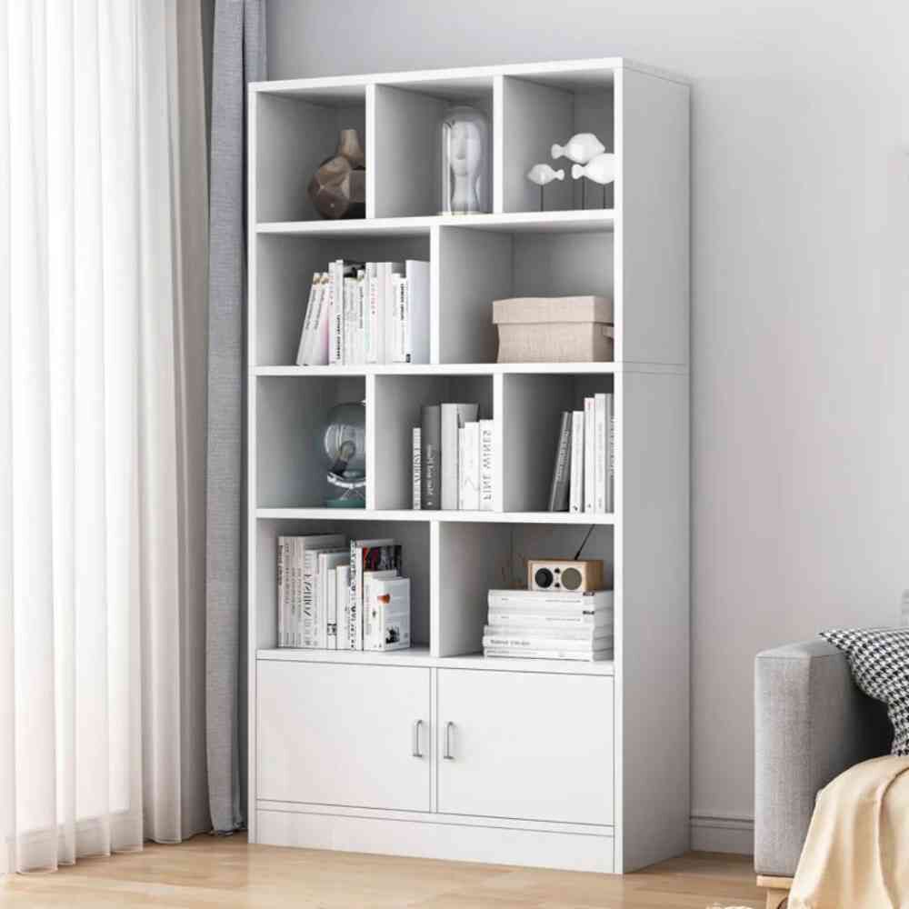 Estantería Librero 5 Niveles Para Dormitorio 80x24x178 Blanco image number 2.0