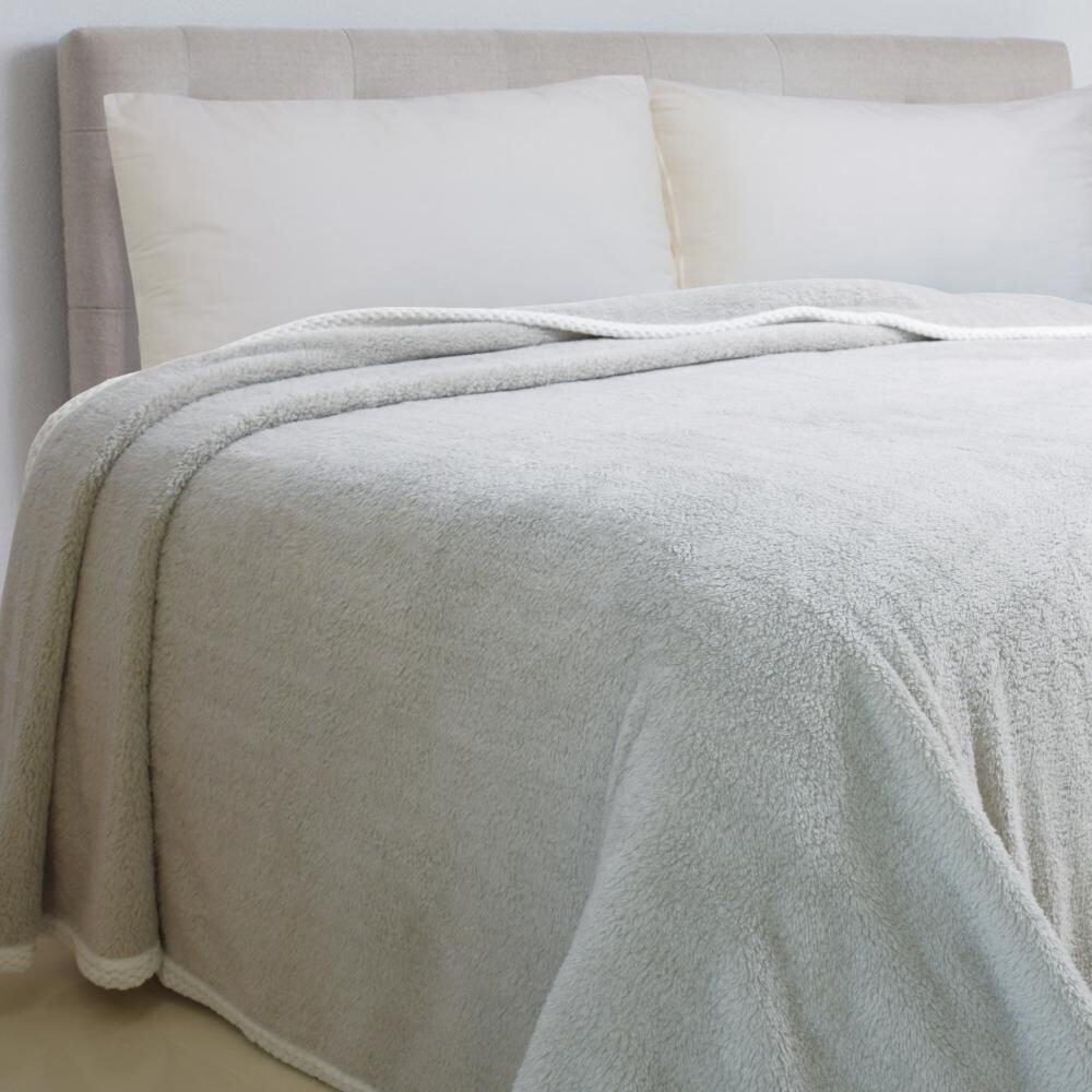 Frazada Sherpa Belle Noite Doble / 2 Plazas image number 0.0